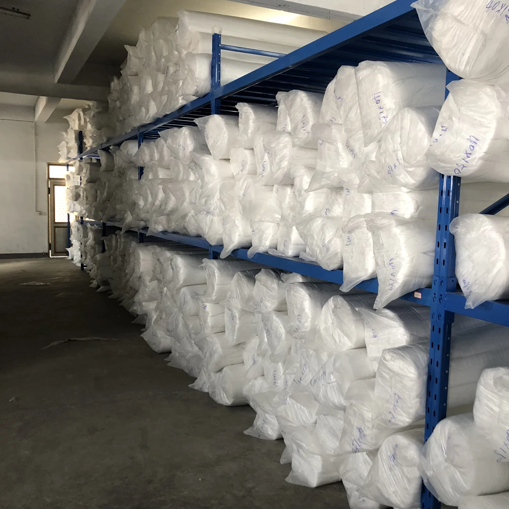 Thermal Bonded Polyester Dacron Wadding Polyester Fibers Rolls Dacron Wadding/padding/batting