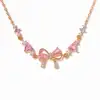 Rose gold bowknot-bracelet