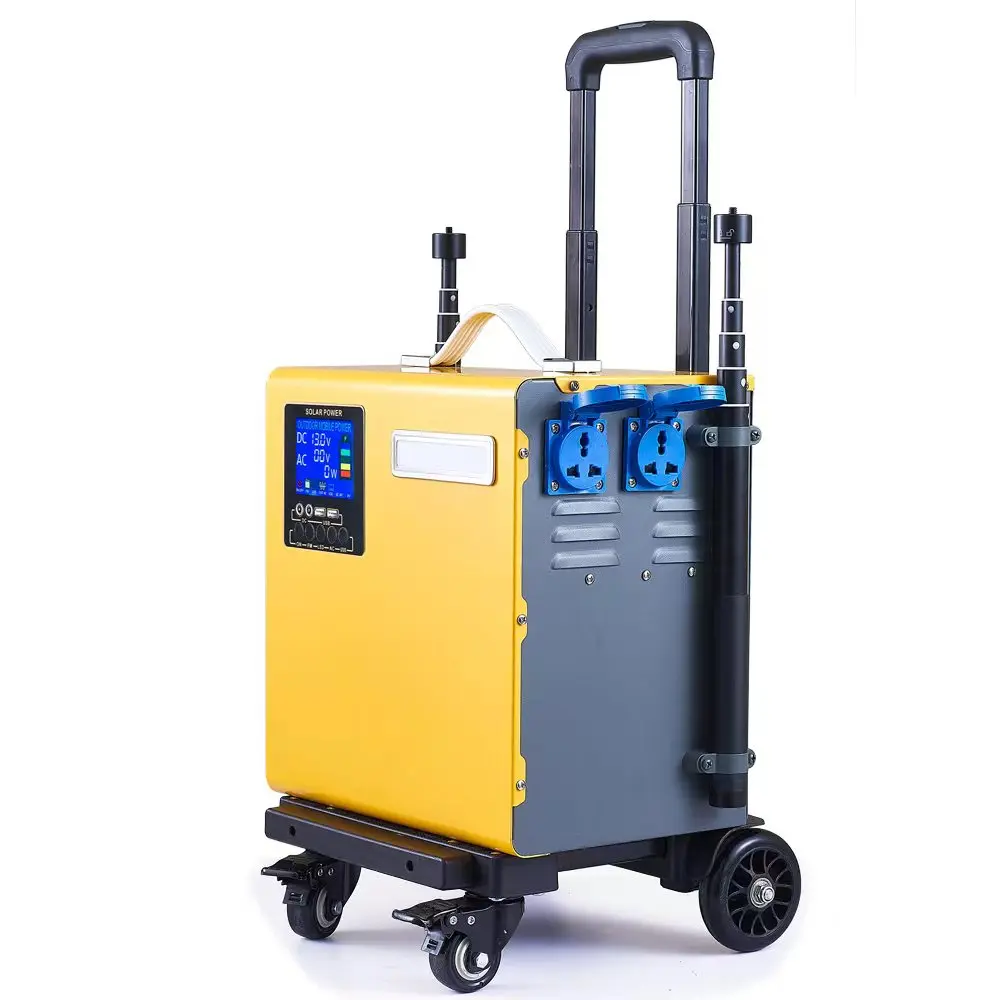 Sistema d'Energia Solar de Major Capacitat 2700Wh BH-2000w Model 2000watts Sortida CA Estació d'Energia Portàtil