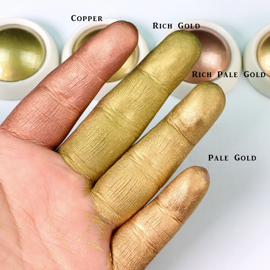 Metallic Gold Effect Resin Casting Pigment Powder Metal Cold Casting