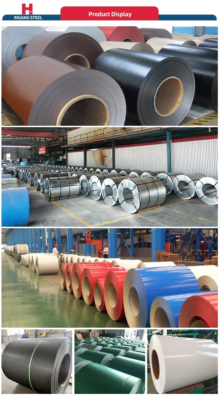 Light Industry Spcc Zinc Ppgi Galvanized Steel Coil Color Coated