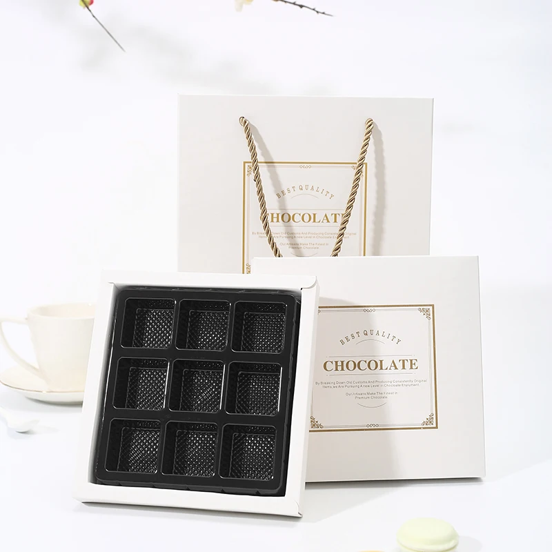 Custom Printed Chocolate Gift Box with 350gsm Cardpaper and CMYK+PMS Color for Candy Packaging