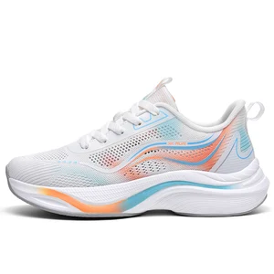 New Trendy Fashion Outdoor Casual Breathable Shock Absorption Comfortable Lightweight Unisex Mens Woman Sneakers Running Shoes