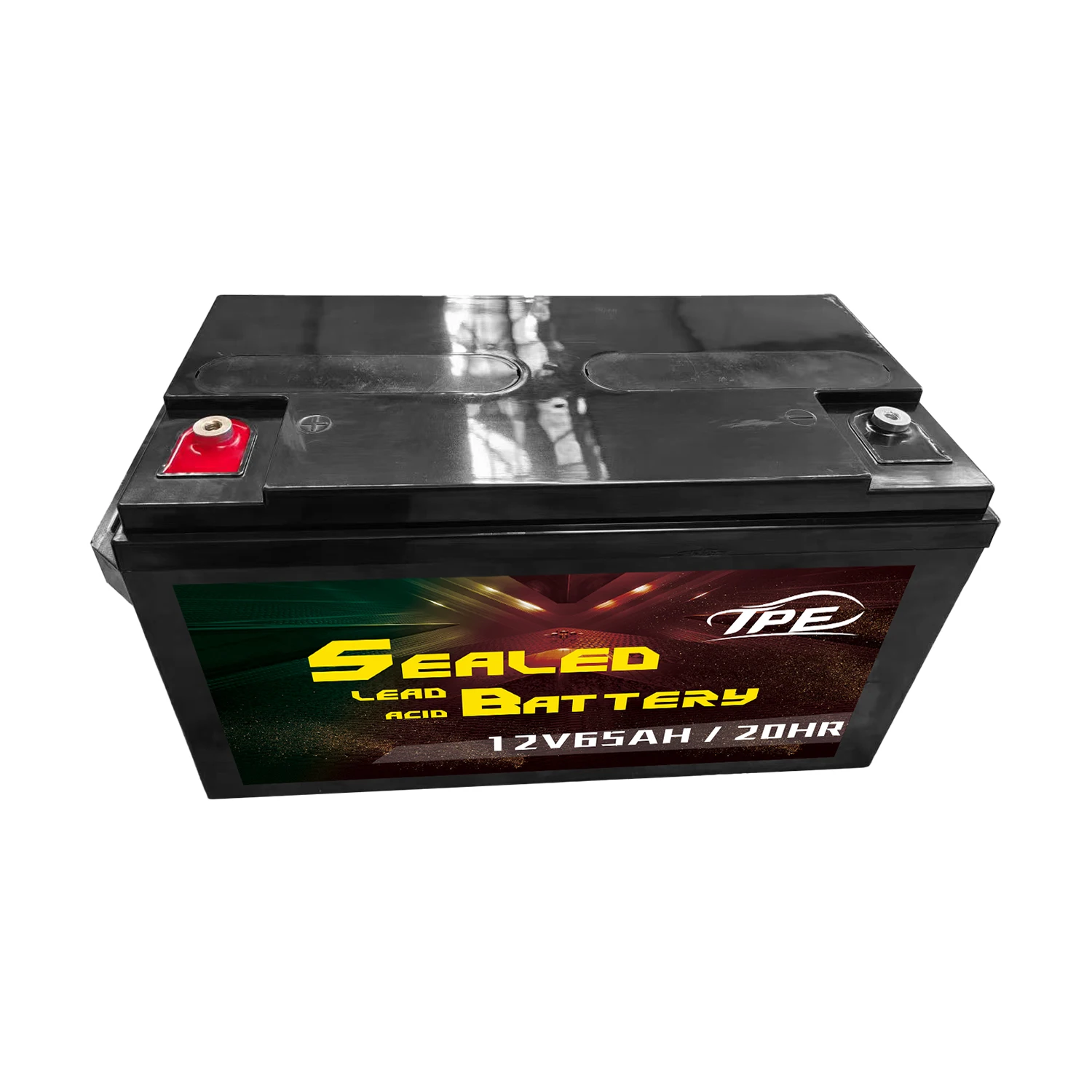 Baterías selladas de plomo-ácido de alto rendimiento de 12 V 65 Ah, duraderas para scooters eléctricos, sillas de ruedas e iluminación