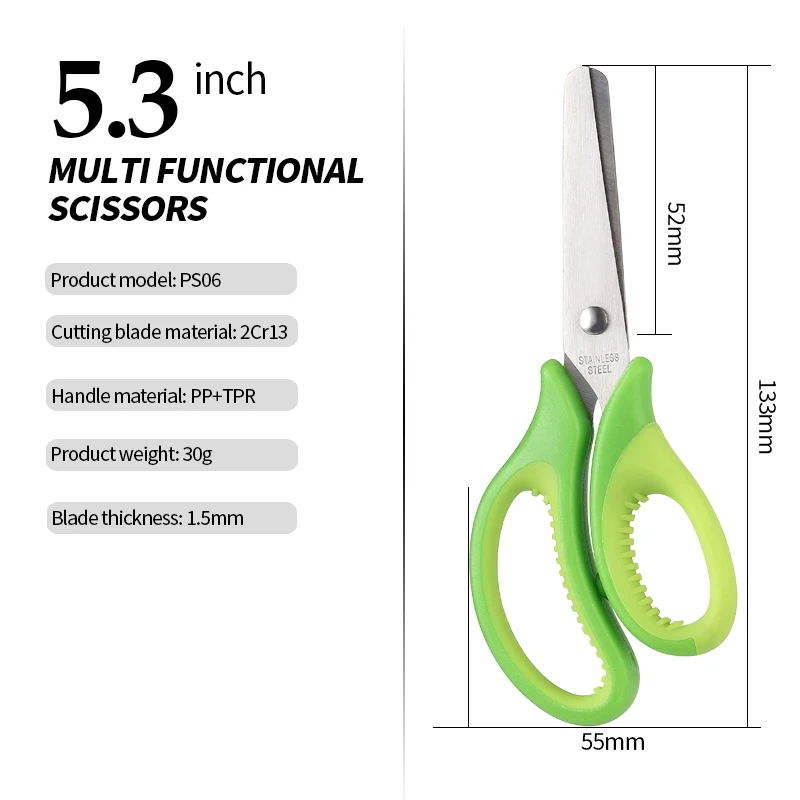 Sharp durable stainless scissors