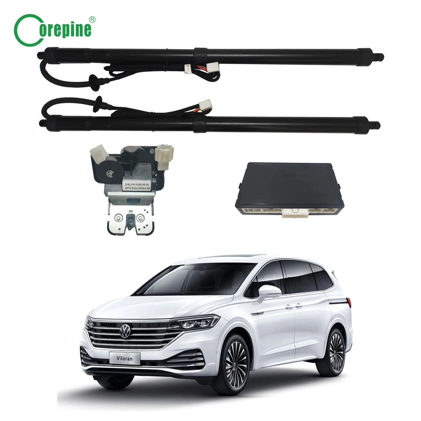 Corepine  Smart Power Automatic Car Electric Tailgate Lift System Kit Strut Body Parts for 2020-2023 Volkswagen Viloran