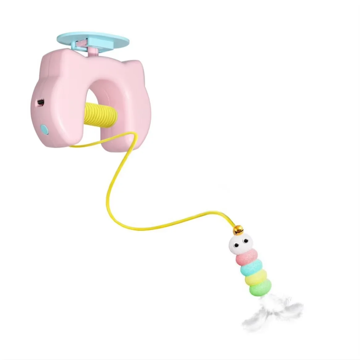 Eco-Friendly Electric Pet Toy Feather Yo Yo - Smart Fun