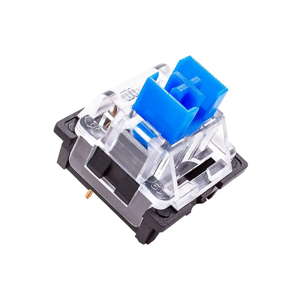 OUTEMU (Gaote) Blue Switches 3-pin Tactile 50gf Switches Cherry MX IY Replaceable for Mechanical Gaming Keyboard