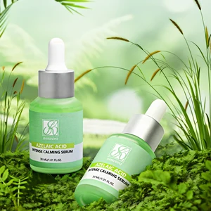 Private Label Vegan Herbal Whitening Anti-Wrinkle Pore Shrinking Glycerin Vitamin-C Azelaic Acid Face Serum