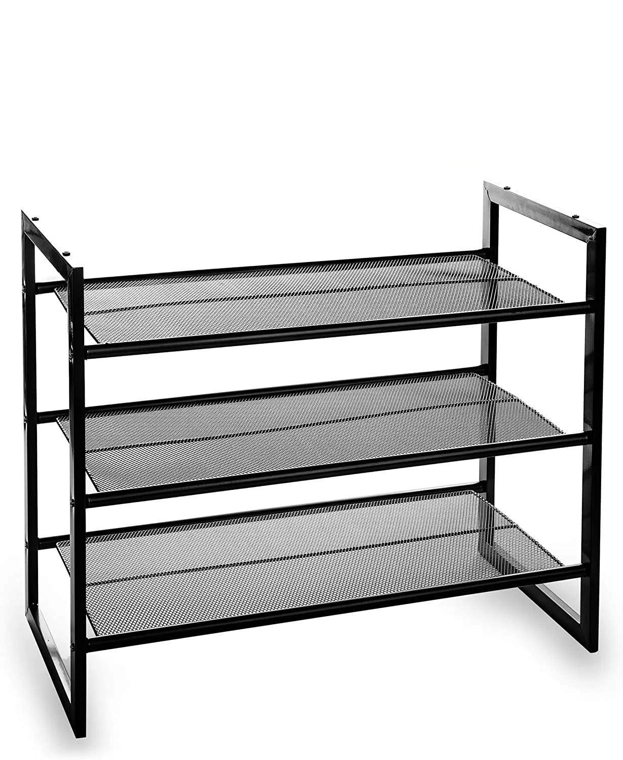 shoe tiers on Stackable 3 Tier Shoe Rack 9 Pair Shoe Shelf Tower Storage Organizer Buy Metal Shoes Rack Shoes Display Stand Rack Shoe Organizer Product On Alibaba Com