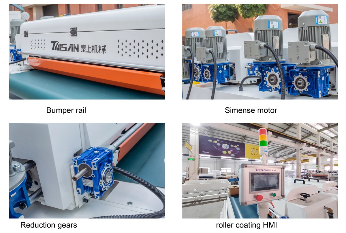 Full Precision Single Roller Coating Machine Primer Coating Machine Top Coating Machine