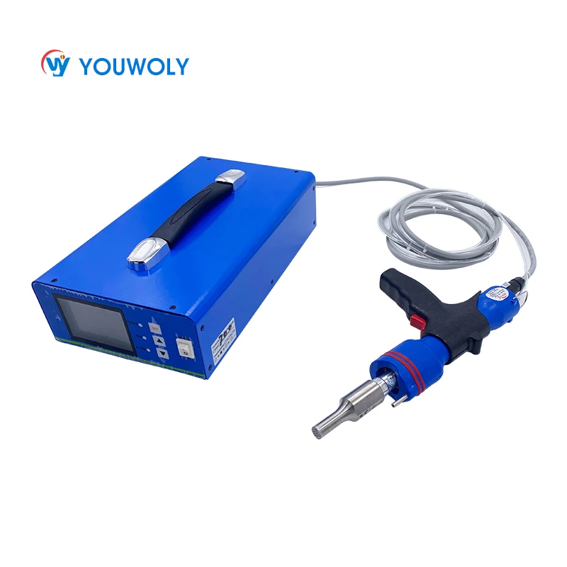 Digital Control Automatic Tracing Handheld Ultrasonic Piercing Welding Machine Auto Parts for Car Door Panel Welding