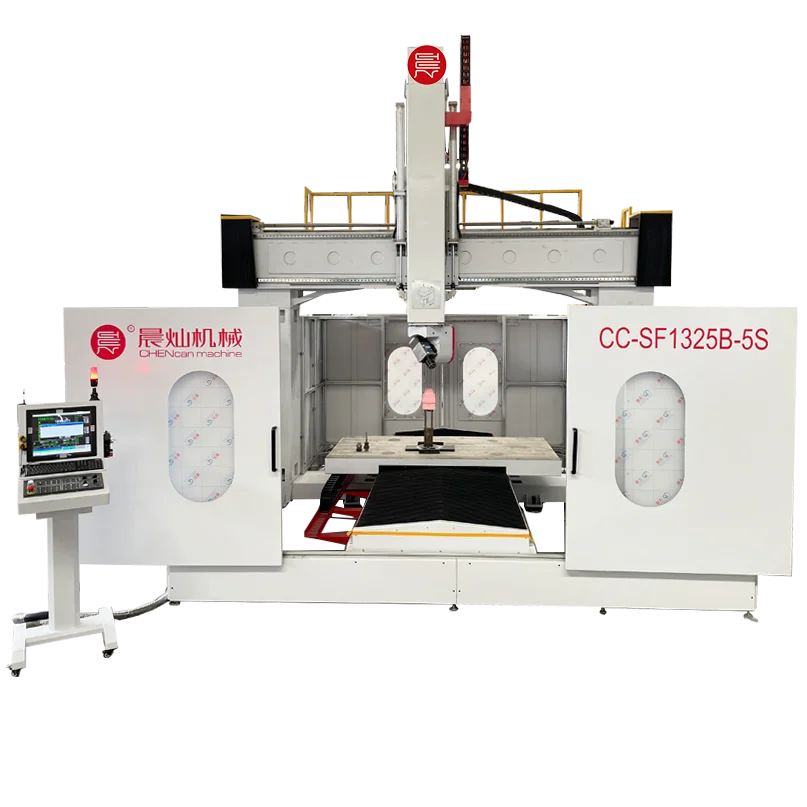 5 Axis Cnc Router Used for Styrofoam EPS Foam Wood Composite Molds Patterns Milling Cnc Machine 5 Axis