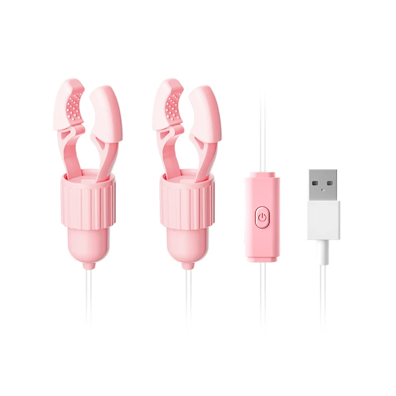 Amoura vibrating nipple clamp with remote control