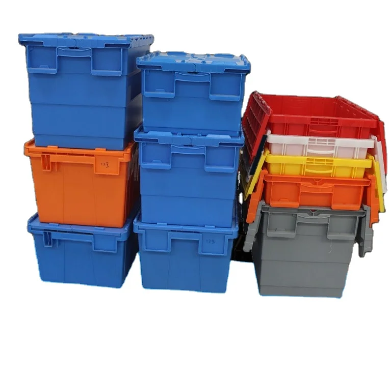 Thickened Diagonal Flamshell Plastic Pallets Folding Food Medical Logistics Boxes Turnover Boxes Fresh Food Other Applications