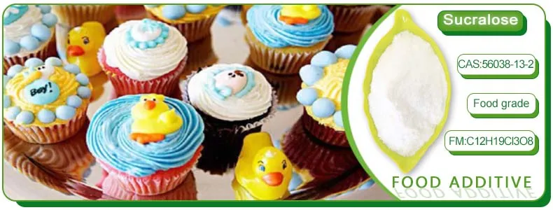 Сукралоза в порошке 25 кг/барабан с свободным образцом сакралозы подсластителя 0