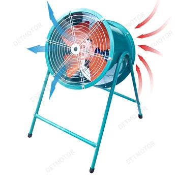 Sf Type 220v Industrial Axial Flow Fan Low-noise Strong Ventilation ...