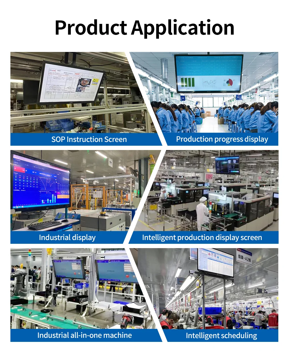 touch screen industrial display