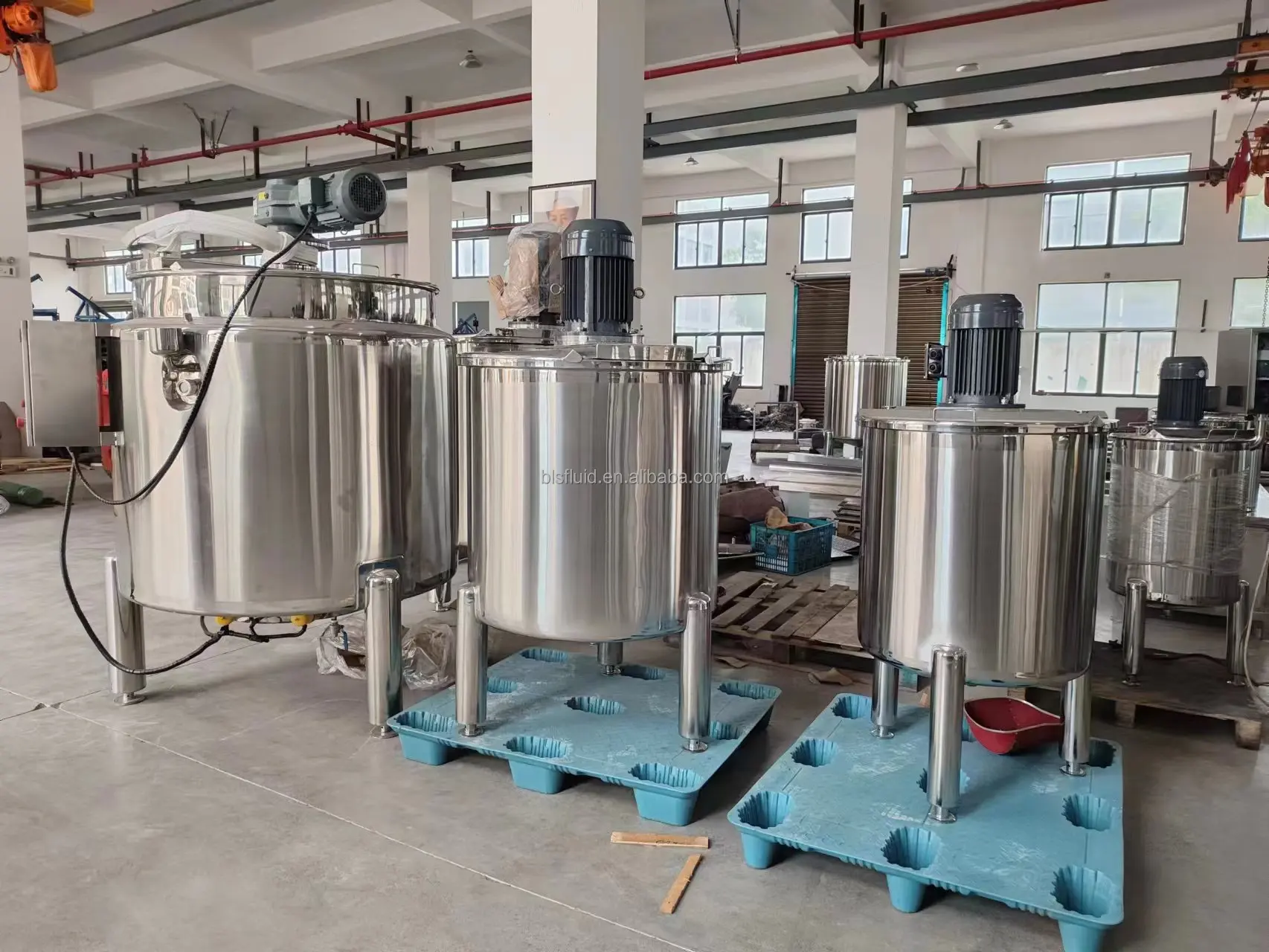 Stainless Steel Oil Blending Equipment Liquid Mixing Machine With