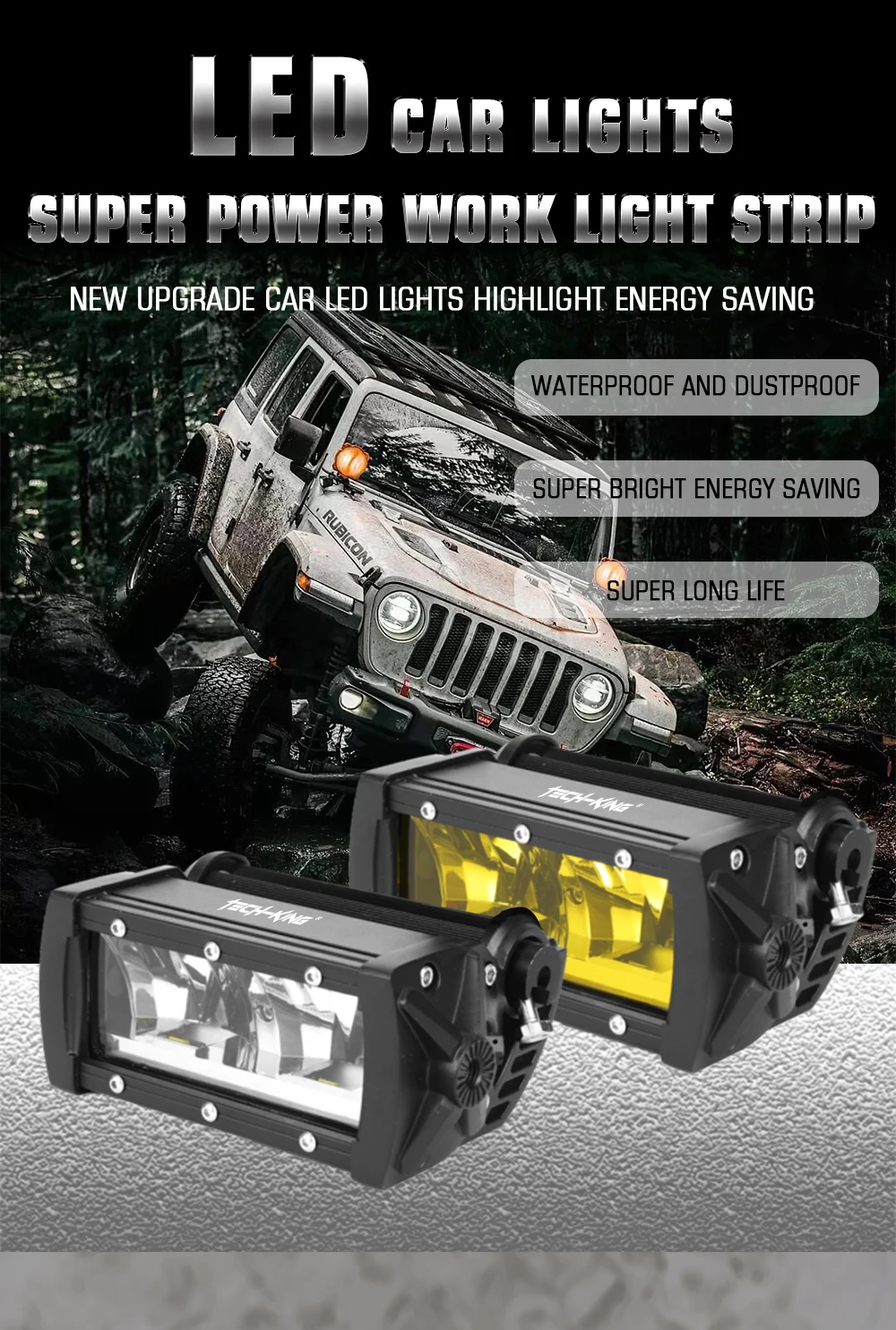 9-32V 6-52 inch 20W-240W Customized Low Energy Consumption Car Led Light Bar Led Car Lamp Bar Light Bar For Car Motorcycle Truck