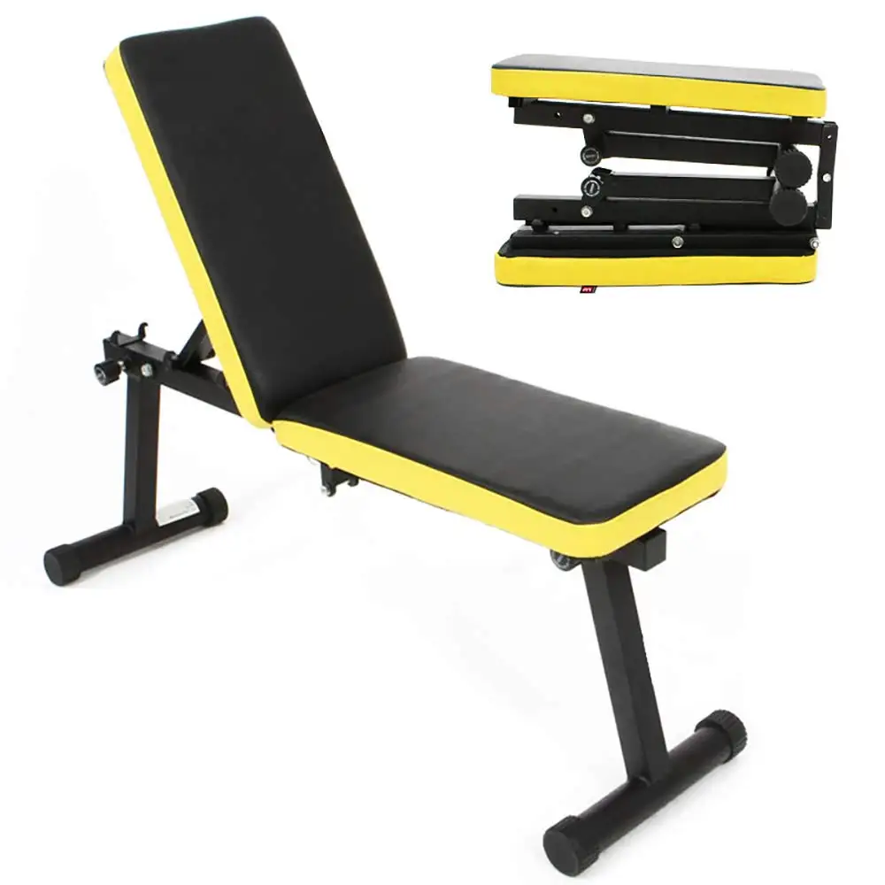 Wellshow Sport Folding Dumbbell Bench Height Adjustable Incline Exercise Bench 660 Lbs Weight Capacity Buy Weight Bench