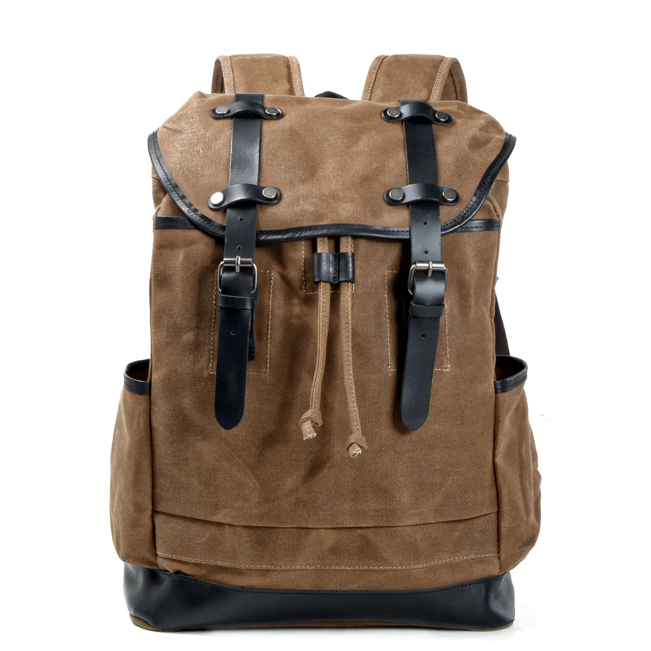 new retro men's and women's canvas big travel backpack Multi-pocket  Zipper Hiking Daypacks Computers Laptop Canvas Bag