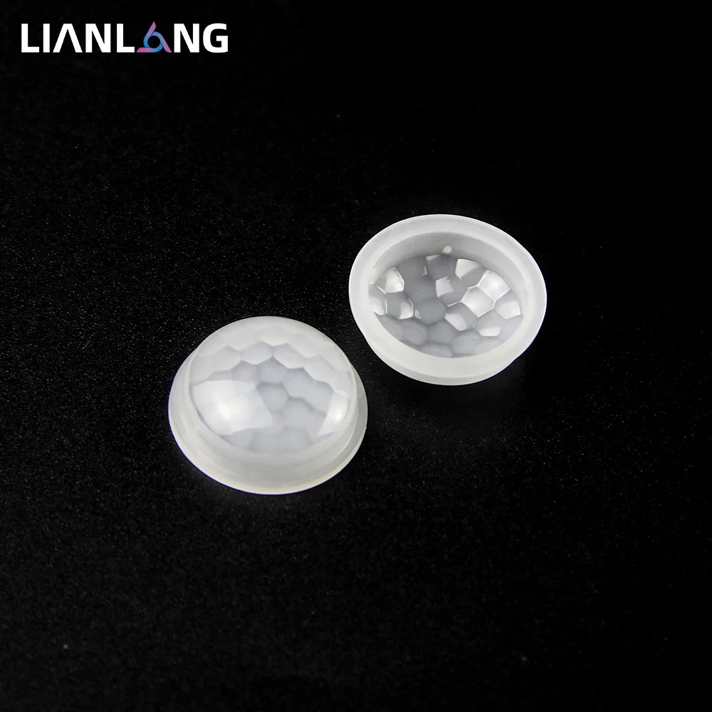 Factory Customization HDPE Plastic LED Lenses & Reflectors PIR Sensor Lens with Human Infrared Motion Sensor & LED Lights