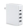 Cargador dual blanco del PD