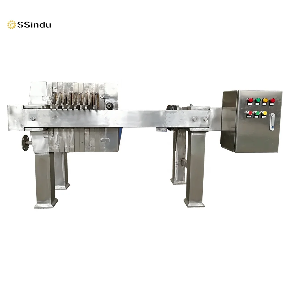 Hydraulic Compression Filter Press Food Filtration Equipment,630mmpp ...