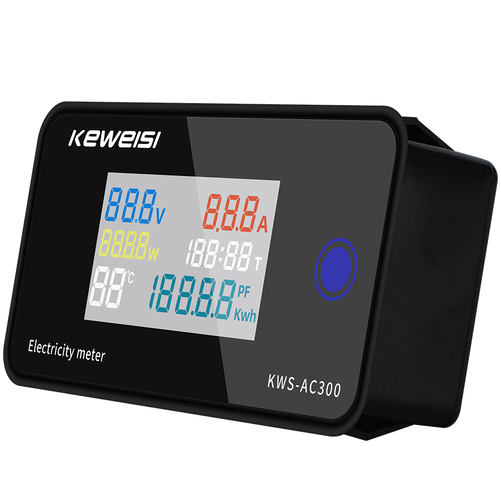KWS-AC300 100A В переменного тока 50-300V измеритель мощности тестер напряжения энергии Вольт Ампер ватт счетчик электроэнергии монитор цифровой измерительная аппаратура