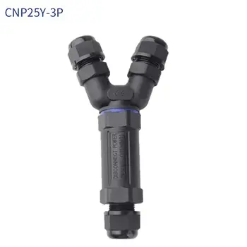 3Pin 4Pin 5Pin Outdoor Straight Type Cable Terminalation IP68 Waterproof Dustproof Fast Install Electrical Wire Connector