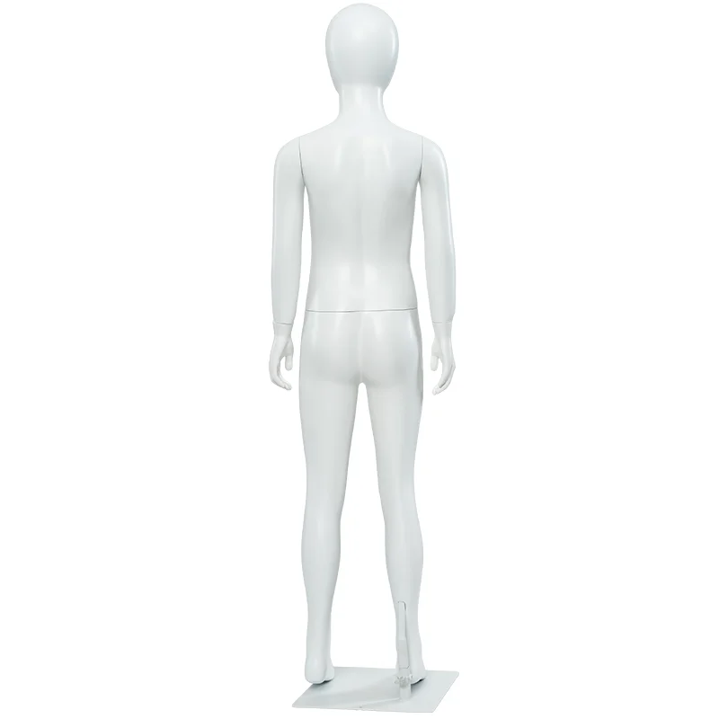 Faceless kid mannequins grey color 5-6 years old