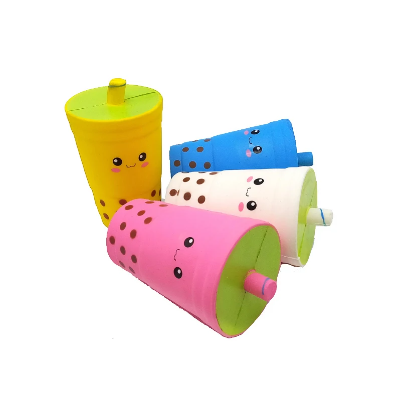 Оптовая продажа дешевая антистрессовая медленно восстанавливающая форму мягкая игрушка чашка для молока и чая кофе