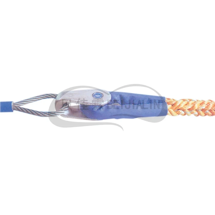 Mooring Use Boss Link Mooring Link UHMWPE Rope Use Metal Shackle with Bolt