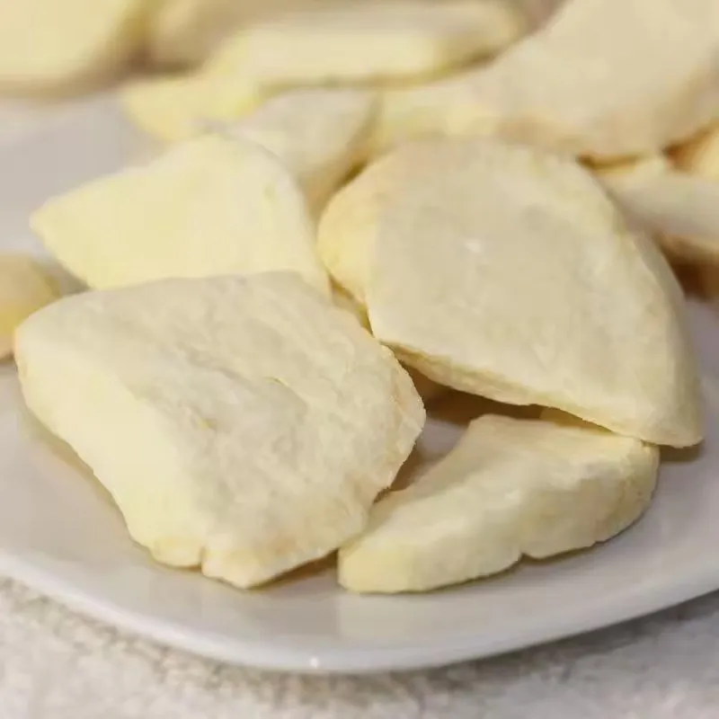 Toptan donduraraq qurutulmuş alma FD meyvə çipsləri, çıtır atıştırmalıq dilimlər