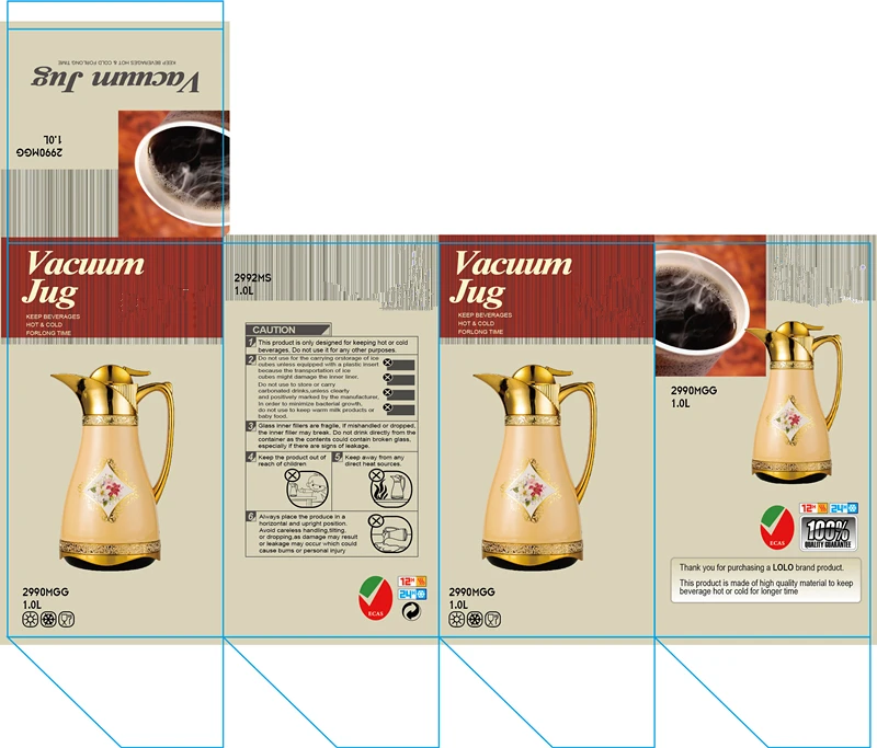 New Design Customized 24hr Hot Cold Arabic Dubai Insulated Thermal