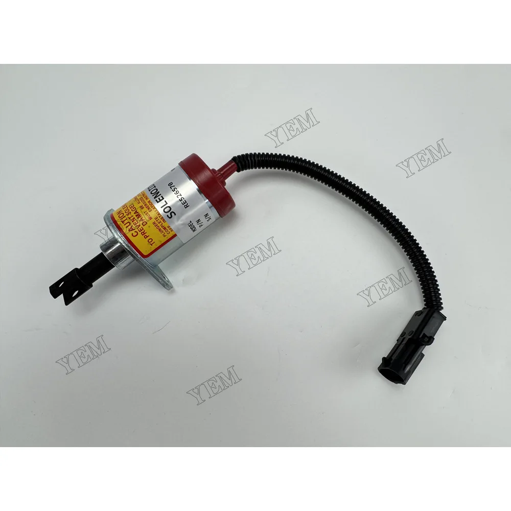 Solenoid Valve 12V RE526570 for John Deere Aftermarket Engine Spare Parts