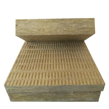 Heat Insulation Fireproof Rock/mineral Wool Thermal Fiber Panel for Wall and Roof
