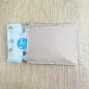 Creamy zipper bag