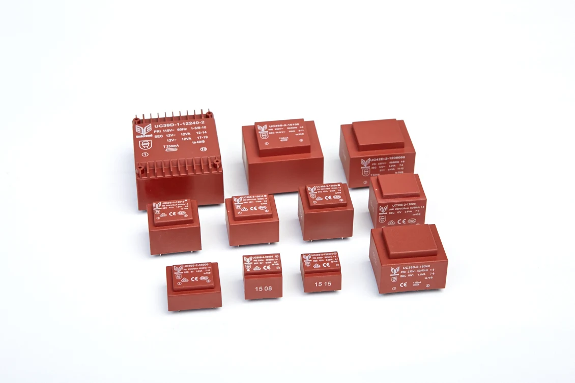 For Certified Custom 12V PCB Mounted Encapsulated Power Transformer 110V/220V/240V Input Voltage
