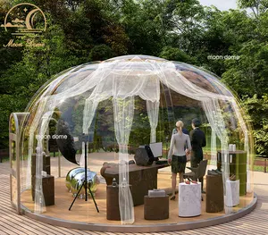 2-4 Person Pc Transparent Igloo clear Bubble Dome Tent House for Villa