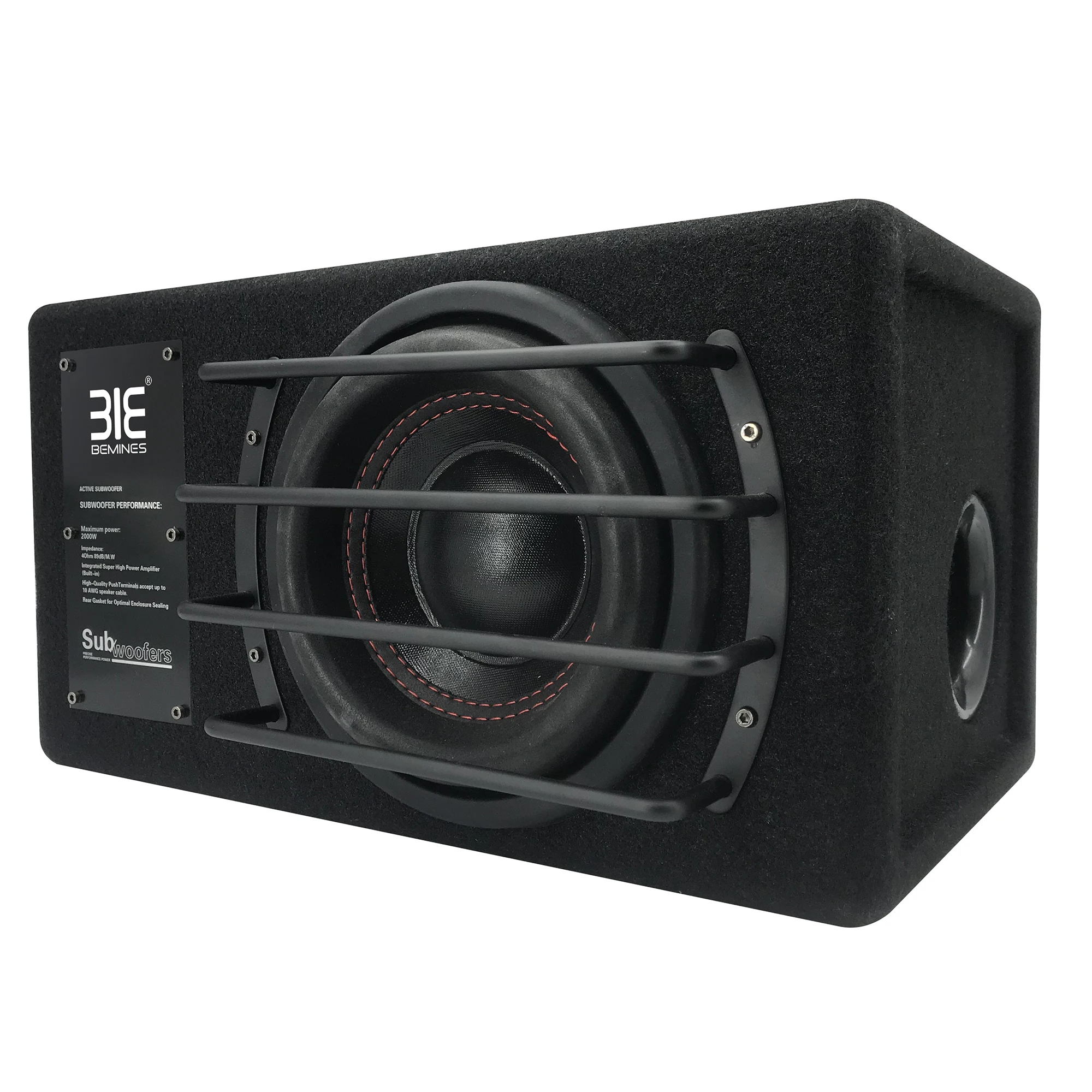 Qmf-war Wolf Ii Rectangular Car Subwoofer Tweeter 150w Bass Audio Car ...
