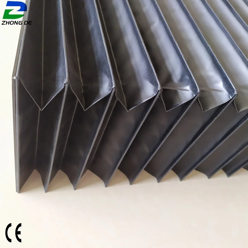CNC Machine Tool Accessories Accordion Bellows Iron Protective Telescopic Cover Protective Armor Telescopic Bellows Cover