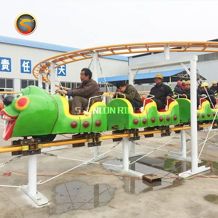 Cheap Price Popular Track Train Amusement Park Ride Mini Roller coaster Ride for Sale