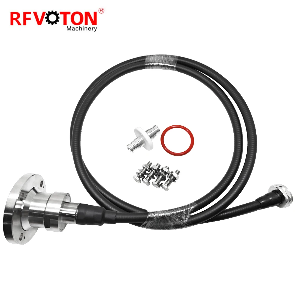 1M Rf Coaxial Connector  EIA 1-5/8 to 7/16 Din Male Plug for 1/2 Supersoft Cable SF Soft Flexible Adapter