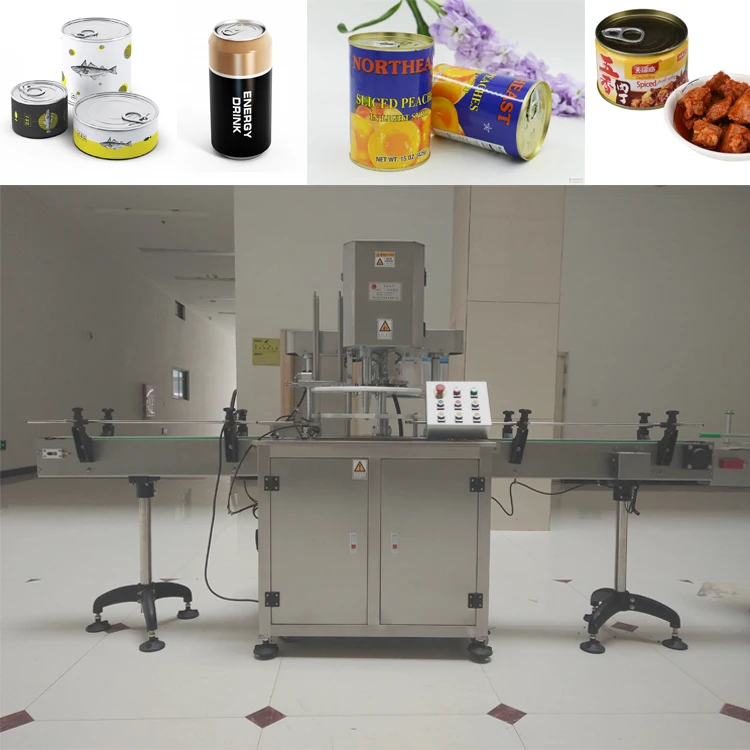Автоматическая Машина Для Запечатывания Банок для томатного соуса, Машина Для Запечатывания Банок для безалкогольных напитков