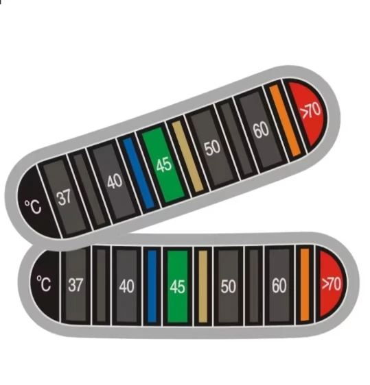 Temperature Indicator Sticker - Color-Changing Thermometer