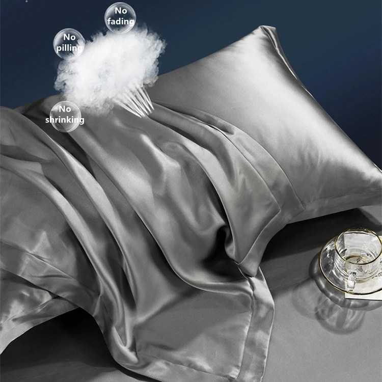 High Quality Queen Size Silk Pillowcases Customized Good For Hair And