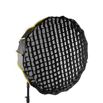 TRIOPO 50CM/62CM/70CM Mcoplus Triopo Foldable Soft Box Parabolic Professional Flash Deep Mouth Soft Light Box for Bowens Mount detail image