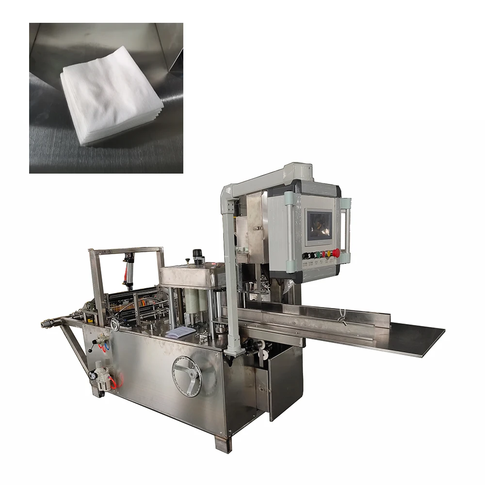 Автоматическое V-образное складное оборудование для обработки полотенец малого